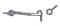 HASP AV METALL. 2-PACK. - bild 2