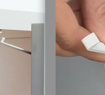 SKÅPREGEL ON-OFF  4-PACK
